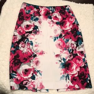 Dreamy Rose pencil skirt